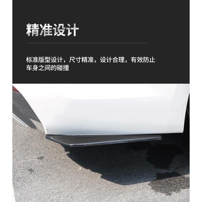 ［BJ商城］通用款後下巴 汽車後下巴定風翼 汽車防撞下巴 車用改裝 防撞後鏟 黑 碳纖維-細節圖4