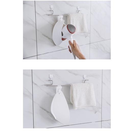 ［BJ商城］吹風機收納架 吹風機置架 吹風機置物架 衛浴收納 收納架 吹風機架 免鑽孔-細節圖6