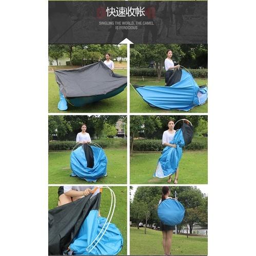 ［BJ商城］帳篷 兩秒秒速開戶外 雙人露營帳篷 野營 摺疊沙灘帳篷 全自動 帳篷3-4人 小帳篷 雙人-細節圖6