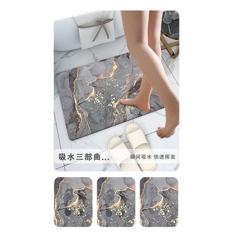 ［BJ商城］硅藻土 地墊 硅藻泥速乾防滑地墊 硅藻吸水地墊 北歐風 浴室衛生間吸水地墊 廁所進門腳墊 浴室防滑墊 腳踏墊-細節圖5