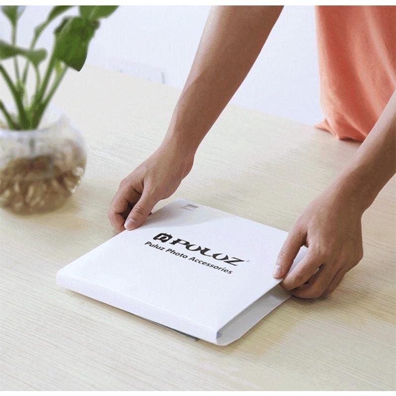 ［BJ商城］迷你攝影棚 多功能攝影棚 2條LED燈攝影棚 網拍神器 20*20*20cm-細節圖6