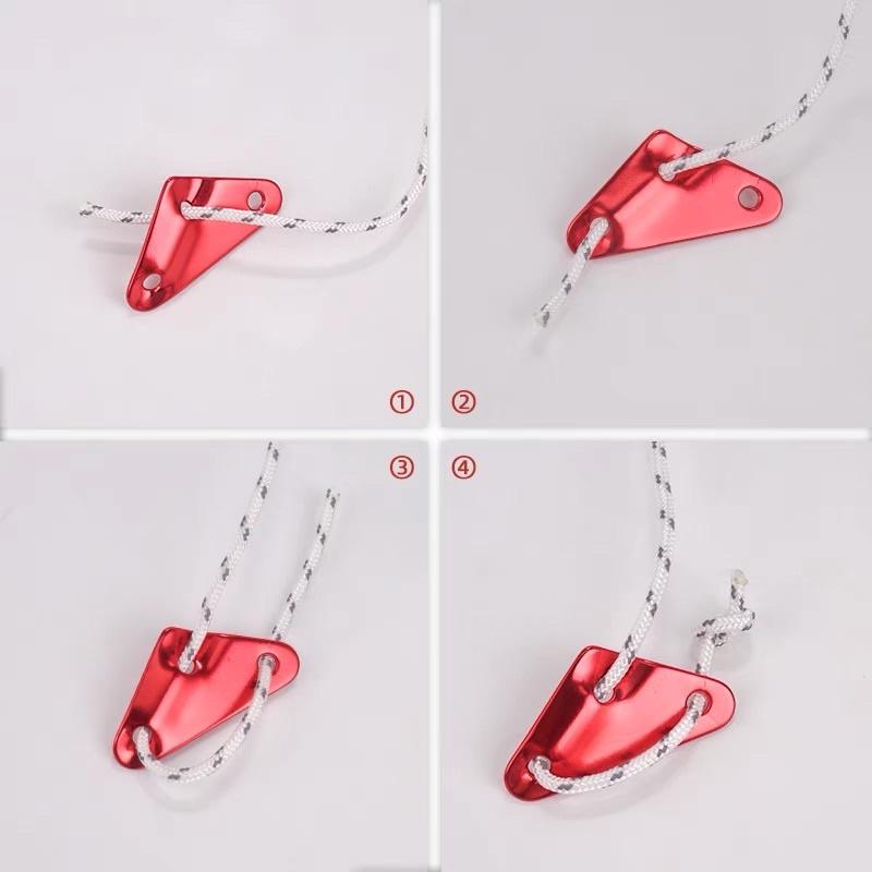 ［BJ商城］調節片 營繩 三角調節片 營繩調節片 風繩扣 營繩扣 調節扣 止滑扣 戶外 露營 帳篷 搭配營繩 固定-細節圖5