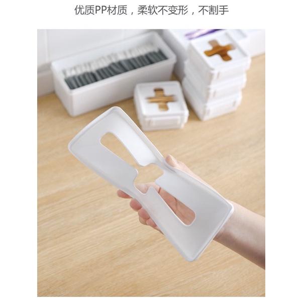 [BJ商城］台灣現貨🇹🇼多功能 十字收納盒 可疊加 組合抽屜 垃圾袋 置物盒 桌面雜物 整理收納盒-細節圖4