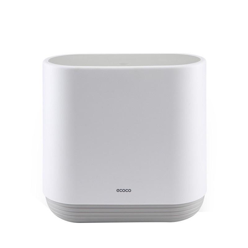 [BJ商城］台灣現貨🇹🇼簡約擠壓式 帶蓋衛生間 垃圾桶 家用 北歐 廁所垃圾筒 窄形紙簍-細節圖5