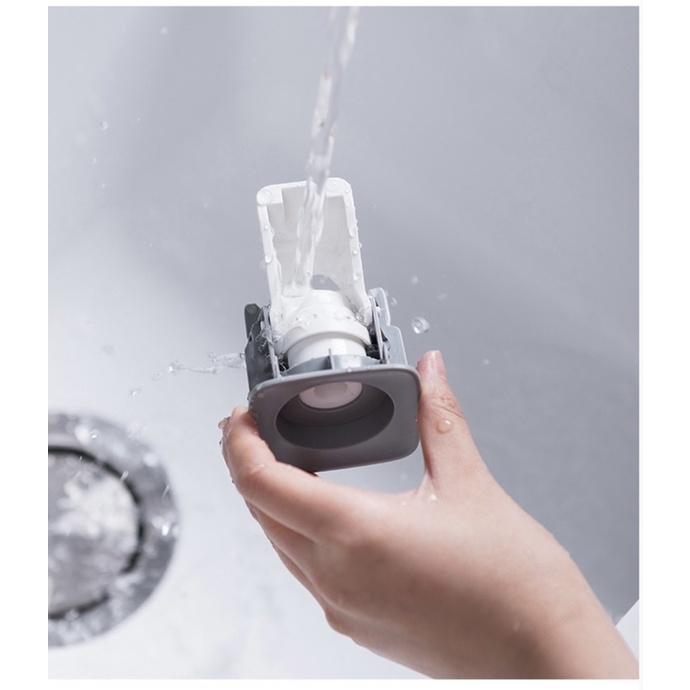 [BJ商城］台灣現貨🇹🇼北歐風 北歐色 全自動懶人擠牙膏器 浴室 廁所 牙膏 壁掛式免打孔 牙膏擠壓器自動-細節圖4