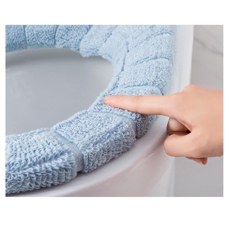 [BJ商城］🇹🇼家用馬桶墊 坐墊 北歐風 馬桶套 加厚保暖 坐便套衛生間 通用 加絨馬桶圈-細節圖5