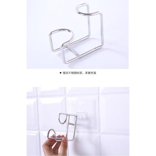 ［BJ商城］🇹🇼臉盆掛鉤 掛勾 黏勾 掛鉤 掛鈎 臉盆掛鈎 掛架 浴室掛鈎 免打孔 黏貼式 臉盆-細節圖8