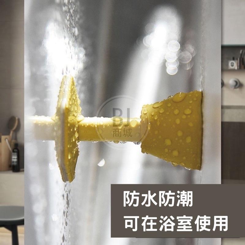 ［BJ商城］台灣出貨🇹🇼 北歐風 門擋 廁所 房間 吸入式靜音門擋 硅膠免打孔門擋 門阻衛生間 橡膠門擋 門頂防撞吸門器-細節圖4