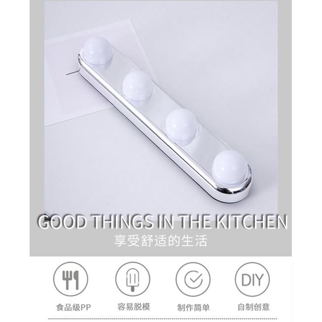 ［BJ商城］台灣現貨🇹🇼 鏡前燈便攜式4燈泡吸盤室內led補光化妝鏡燈USB化妝鏡燈泡-細節圖2