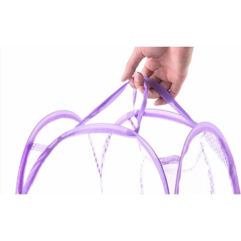 [BJ商城］台灣現貨🇹🇼 洗衣籃 衣服收納筐 大號 家用 臥室 衛生間 髒衣簍 手提式 髒衣服收納籃子 塑膠臟衣籃-細節圖6