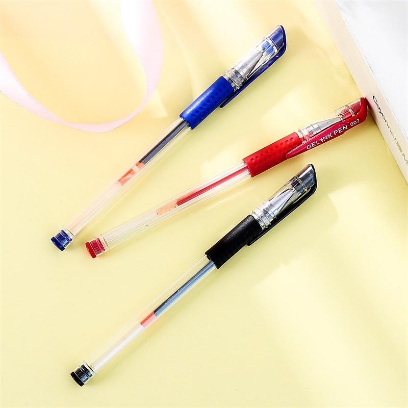 [BJ商城］台灣現貨🇹🇼 辦公學生文具歐標筆 0.5中性碳素簽字筆 商務筆促銷筆-細節圖4