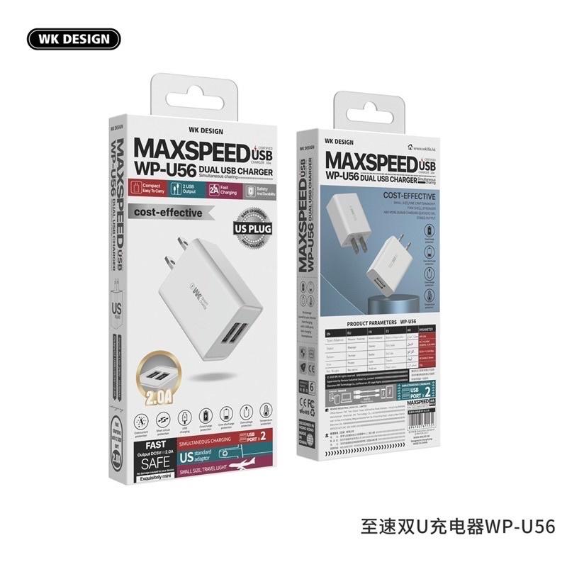 《BJ商城》正版公司貨 WK maxspeed wp-u56 iphone 充電器 2A 快充器 充電頭 豆腐頭-細節圖3