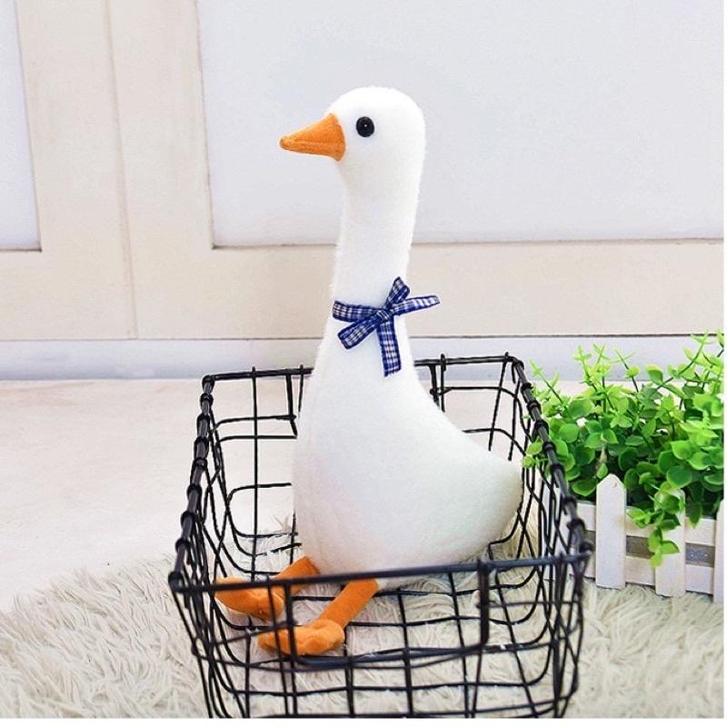 ［BJ商城］鵝 大白鵝娃娃 鵝娃娃 鴨娃娃 鴨子娃娃 動物娃娃 天鵝鵝抱枕 抱枕 安撫娃娃 安撫玩具 生日禮物 女孩禮物-細節圖5