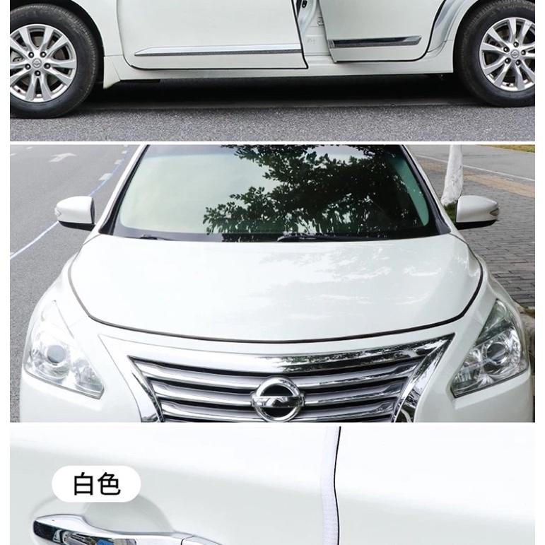 [BJ商城］🇹🇼【隱形式 車門防撞條】車門保護 汽車防刮條 隔音條 車門保護條 防護條 防撞膠條-細節圖7