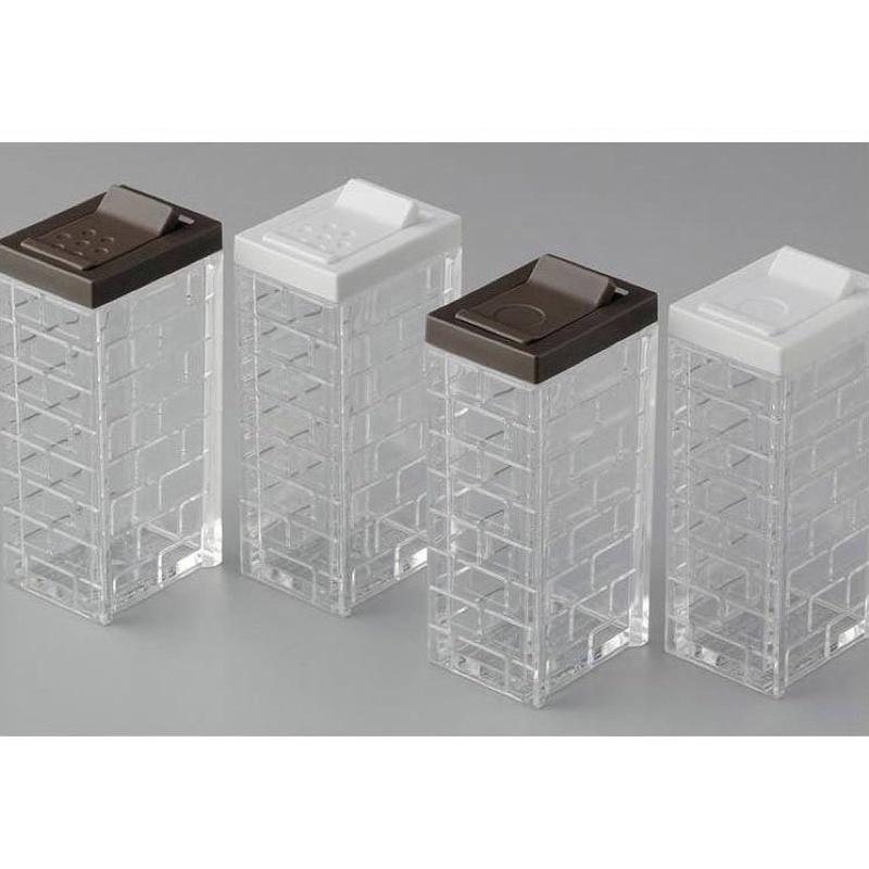 [BJ商城］台灣現貨🇹🇼 日本創意調料盒套裝塑料調味瓶 燒烤調料瓶 廚房鹽罐胡椒瓶調味盒-細節圖4