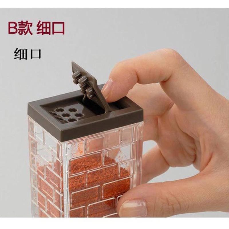 [BJ商城］台灣現貨🇹🇼 日本創意調料盒套裝塑料調味瓶 燒烤調料瓶 廚房鹽罐胡椒瓶調味盒-細節圖9