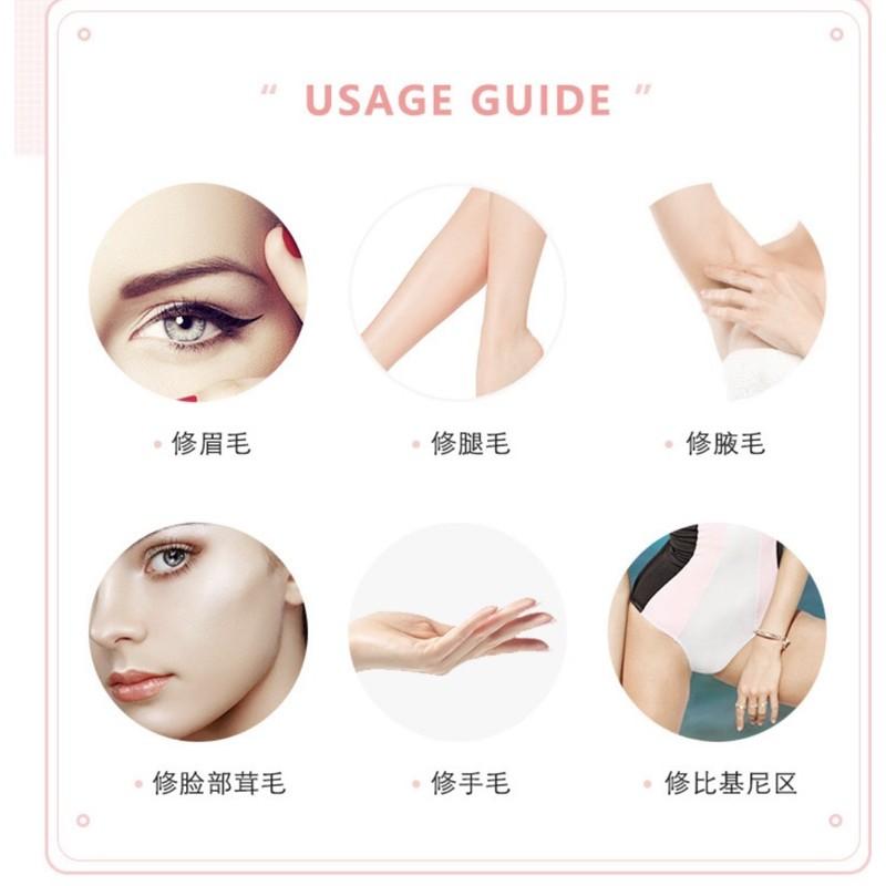 ［BJ商城］🇹🇼女人最漂亮電動修眉器女士修眉刀剃毛器脫毛器自動修眉儀充電修眉筆刮毛器-細節圖6
