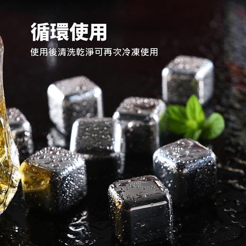 ［BJ商城］台灣現貨🇹🇼 304不鏽鋼冰塊速凍冰粒家用鐵金屬凍球威士忌酒石冰鐵塊冰鎮神器-細節圖6