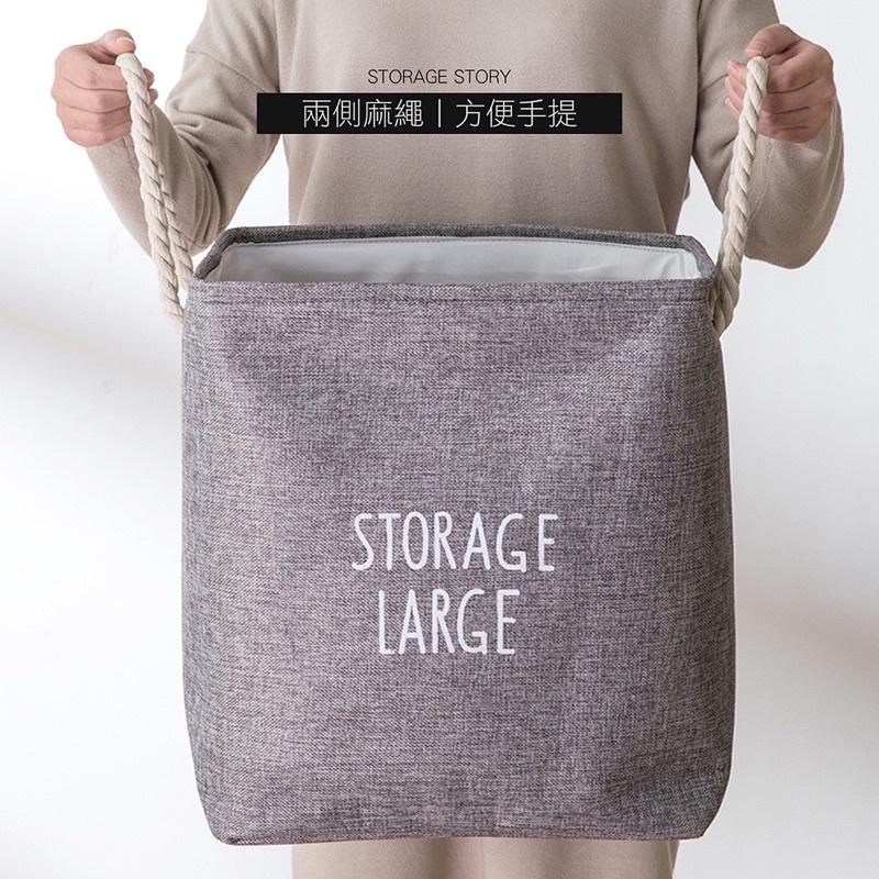 [BJ商城］台灣現貨🇹🇼簡約北歐風洗衣籃 洗衣籃 洗衣袋 分類收納 收納袋 置物籃 玩具收納 洗衣袋 衣服收納-細節圖2