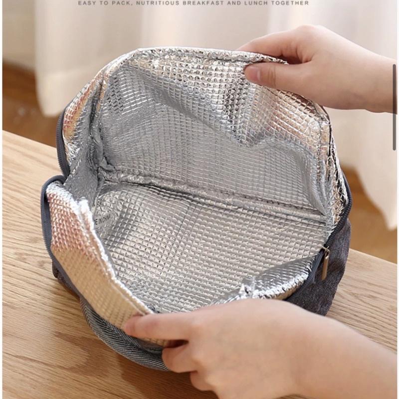 [BJ商城］台灣現貨🇹🇼 加大加厚防震！多款保冰保溫袋便攜式保溫袋 保溫包 保鮮包 野餐包 便當袋 露營 手提袋 保冷袋-細節圖8