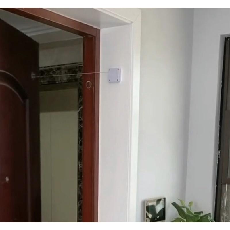 ［BJ商城］免打孔 自動閉門器 免釘 伸縮防盜盒 拉門緩衝器 自動關門器 阻門器 閉門器 關門器-細節圖3