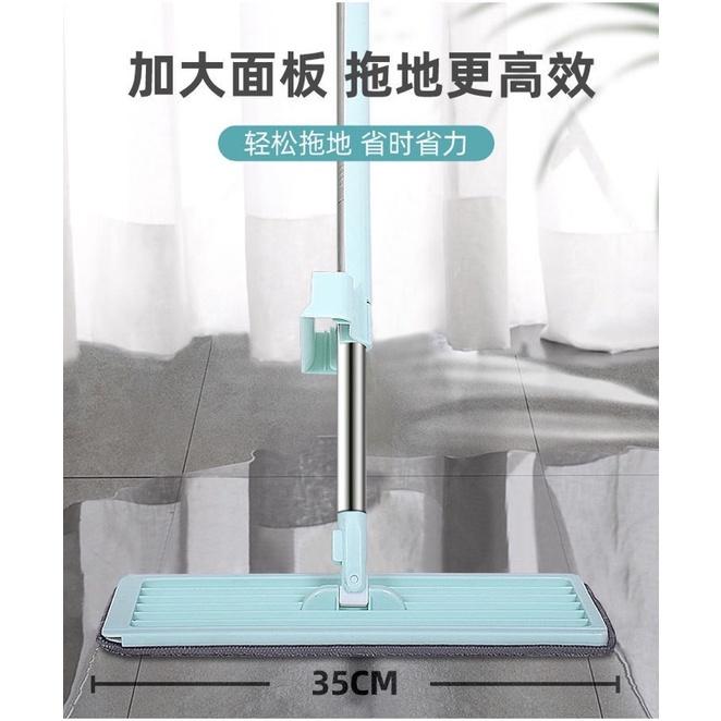 ［BJ商城］🇹🇼 家用免手洗拖把平板拖布懶人自擠水拖把乾濕兩用拖布地-細節圖3