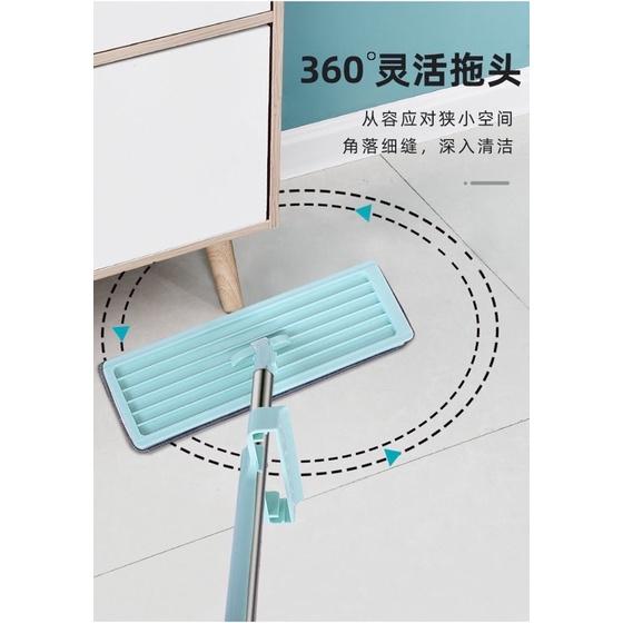 ［BJ商城］🇹🇼 家用免手洗拖把平板拖布懶人自擠水拖把乾濕兩用拖布地-細節圖7