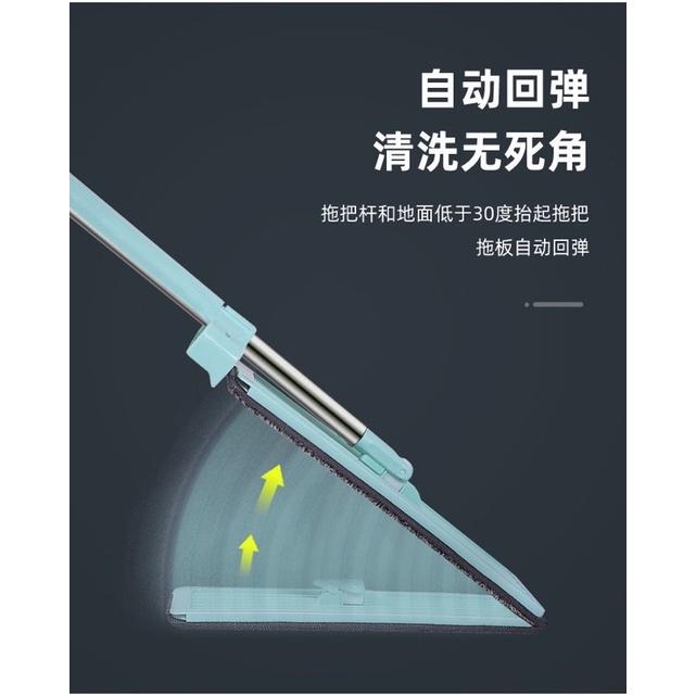 ［BJ商城］🇹🇼 家用免手洗拖把平板拖布懶人自擠水拖把乾濕兩用拖布地-細節圖8
