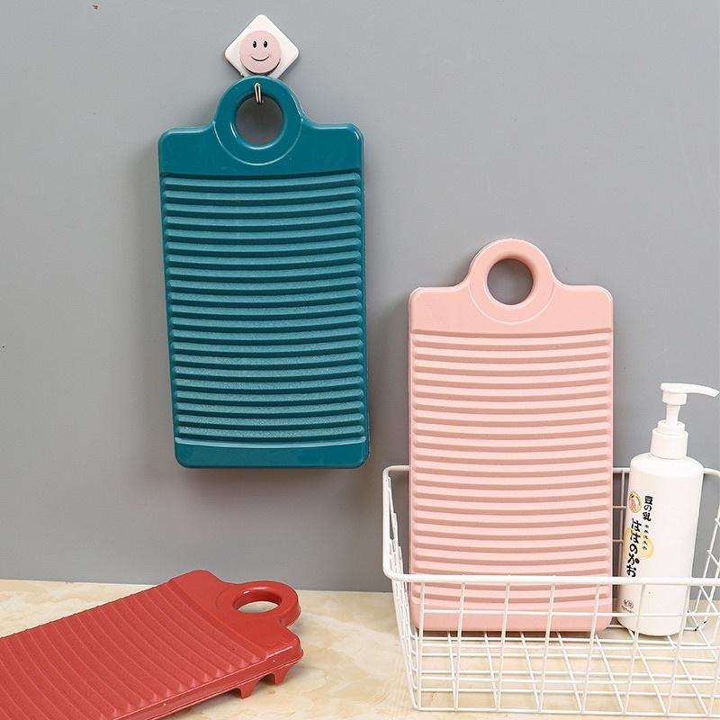 [BJ商城］台灣現貨🇹🇼防滑搓衣板 洗衣板 掛式洗衣板 搓衣板 懸掛式防滑洗衣板 小型洗衣板 塑膠加厚洗衣板 送禮-細節圖3