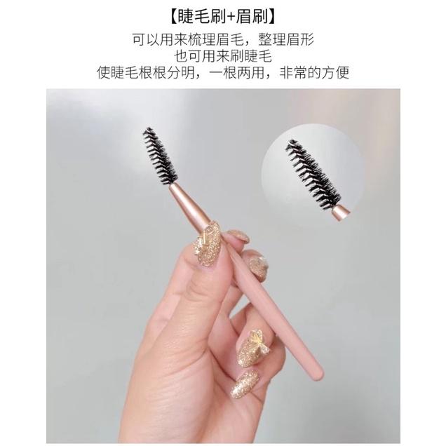 [BJ商城］台灣現貨🇹🇼迷你刷具組 迷你化妝刷 專業刷具組 腮紅刷具 刷具組 粉底刷 眼影刷 軟毛-細節圖9