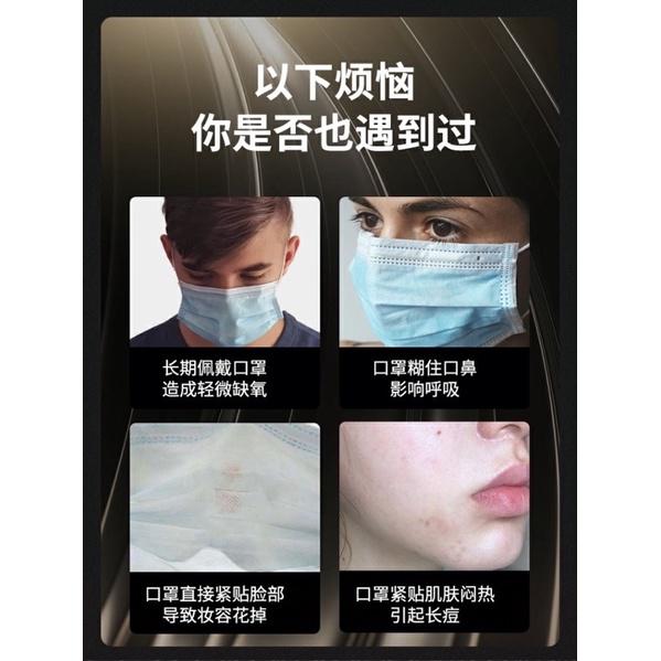 ［BJ商城］台灣現貨🇹🇼 2021防疫新款口罩支架硅膠帶掛繩口罩防悶內托支架可折疊立體口罩輔助配件-細節圖5