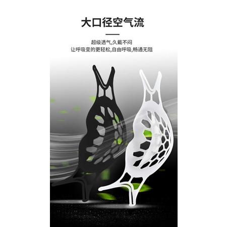 ［BJ商城］台灣現貨🇹🇼 2021防疫新款口罩支架硅膠帶掛繩口罩防悶內托支架可折疊立體口罩輔助配件-細節圖8