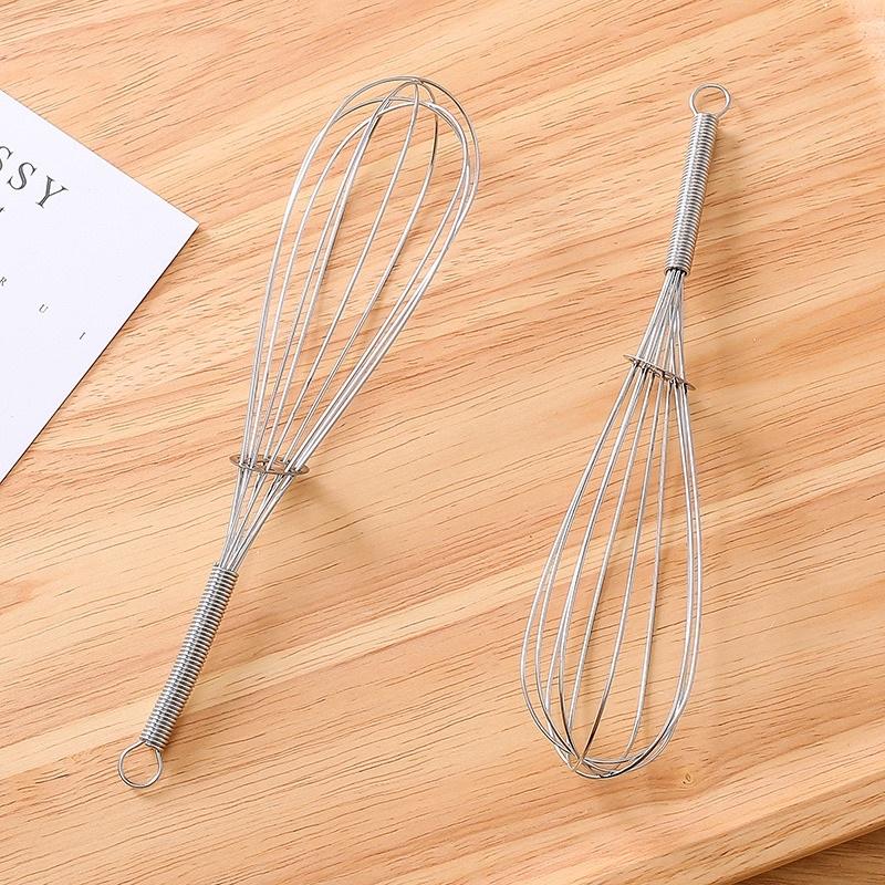 [BJ商城］台灣現貨🇹🇼 打蛋器 彈簧打蛋器 金屬打蛋器 不鏽鋼手動攪拌器-細節圖3