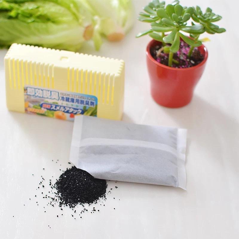 [BJ商城］台灣現貨🇹🇼日本進口SANADA 冰箱除臭劑 活性炭除味劑 吸味脫臭劑 去味-細節圖8