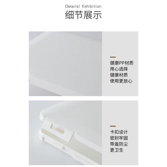 [BJ商城］台灣現貨🇹🇼簡約口罩口罩收納 收納盒 隨身盒 拋棄式口罩收納 一次性口罩收納 旅行盒 外出盒 口罩盒 口罩夾-細節圖2