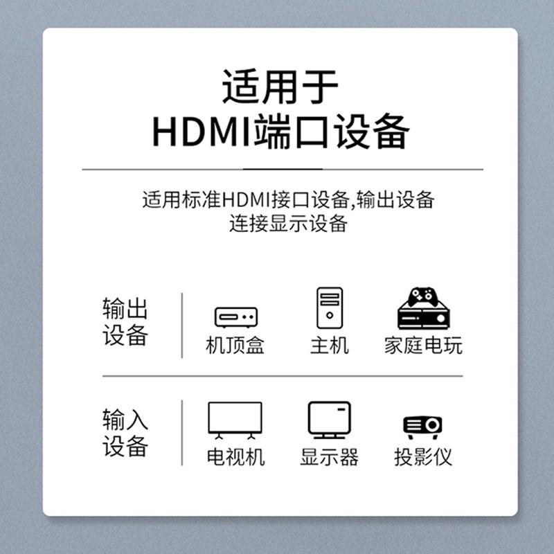 [BJ商城］台灣現貨🇹🇼 工廠批發紅黑網HDMI高清線傳輸視頻線電腦電視機頂盒連接線信號線-細節圖5