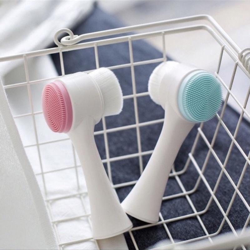 ［BJ商城］【洗臉神器】洗臉刷洗臉儀手動軟毛清潔刷去油膩潔面刷洗臉刷子-細節圖4