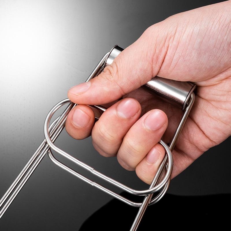 [BJ商城］台灣現貨🇹🇼 不鏽鋼提盤器 不鏽鋼 防燙夾 夾碗器 夾盤器 取碗夾 不銹鋼防燙夾 電鍋夾 盆碗夾 雙柄夾-細節圖3