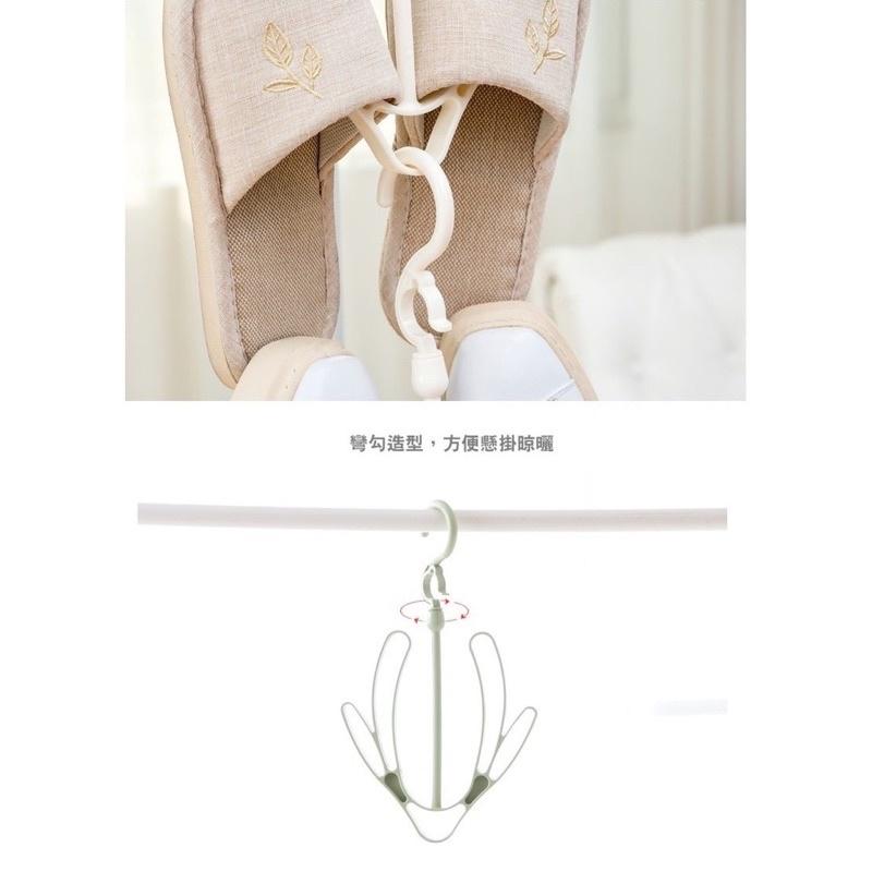 ［BJ商城］🇹🇼防風曬鞋架晾架掛鉤 曬鞋架 晾鞋架 曬鞋衣架 掛鉤 雙鉤 收納 鞋子收納-細節圖6