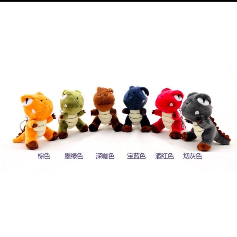 ［BJ商城］【現貨】10公分 霸王龍鑰匙扣 恐龍鑰匙圈 恐龍娃娃 恐龍娃娃吊飾 壞壞龍 舒壓 療癒 絨毛 可愛玩偶 娃娃-細節圖2