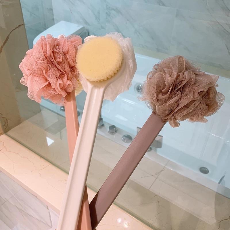 [BJ商城］台灣現貨🇹🇼升級款日式雙面洗澡刷、洗澡刷背神器、背部去角質必備澡刷-細節圖3