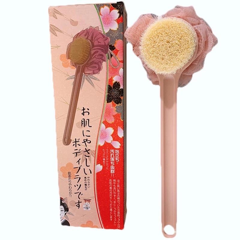 [BJ商城］台灣現貨🇹🇼升級款日式雙面洗澡刷、洗澡刷背神器、背部去角質必備澡刷-細節圖5