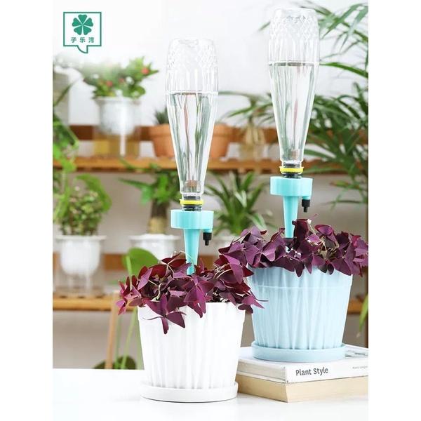 [BJ商城］台灣現貨🇹🇼澆花器 自動澆水器 自動澆花器 滲水器 滴水器 可調節 多肉植物 植物 花卉盆栽 澆花神器-細節圖4