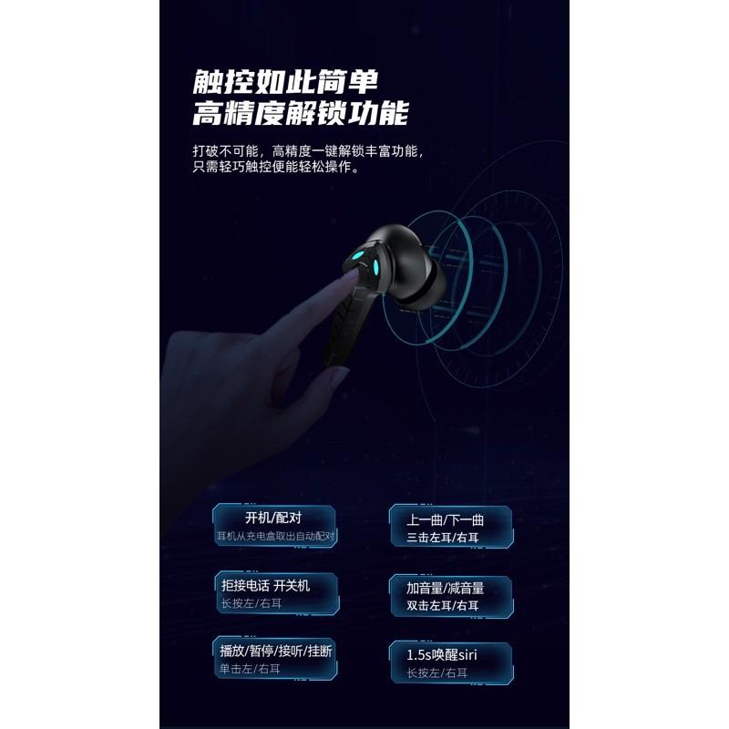 ［BJ商城］台灣現貨🇹🇼 跨境新款2021年競技比賽無感延遲遊戲耳機P36耳機入耳式酷炫黑科技-細節圖2