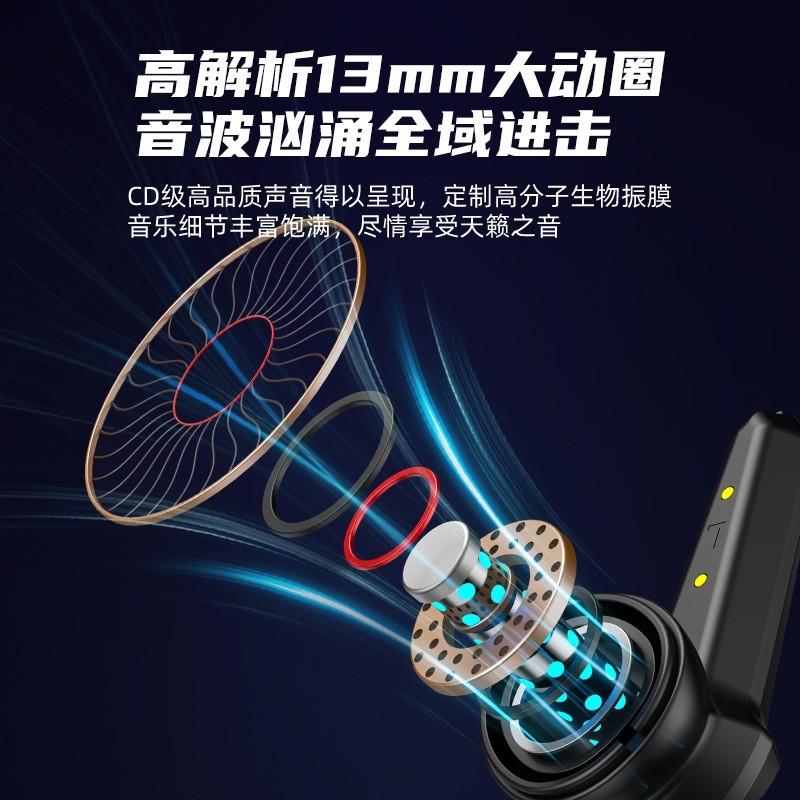 ［BJ商城］台灣現貨🇹🇼 跨境新款2021年競技比賽無感延遲遊戲耳機P36耳機入耳式酷炫黑科技-細節圖5