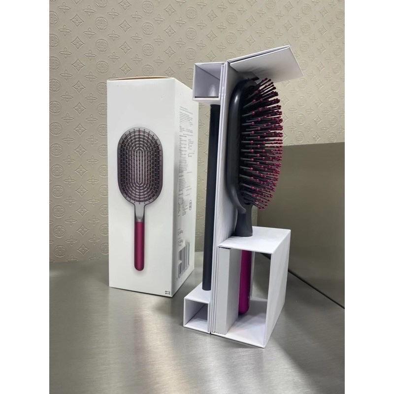 [BJ商城］🇹🇼戴森 dyson同款氣墊按摩梳直髮梳兩件套便攜按摩美髮造型 順滑氣囊梳子-細節圖3