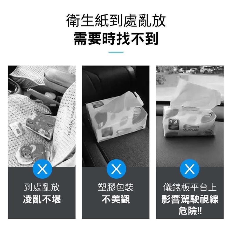 ［BJ商城］現貨🇹🇼車用吸頂面紙盒 車用面紙盒 磁吸面紙盒 車頂面紙盒 磁力面紙盒 硬式面紙盒 衛生紙盒紙巾盒 汽車用品-細節圖2