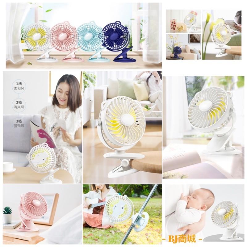 ［BJ商城］台灣現貨🇹🇼2022新款新款多功能桌面夾扇 迷你學生宿舍小風扇靜音usb大風力辦公桌夾扇-細節圖5