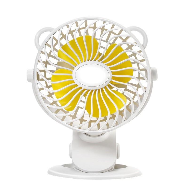 ［BJ商城］台灣現貨🇹🇼2022新款新款多功能桌面夾扇 迷你學生宿舍小風扇靜音usb大風力辦公桌夾扇-細節圖7