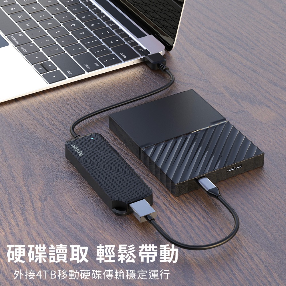 【定余數位裝置】Type-A HUB 轉USBx3孔+SD/Micro SD卡 五合一多功能高速傳輸集線器-細節圖5